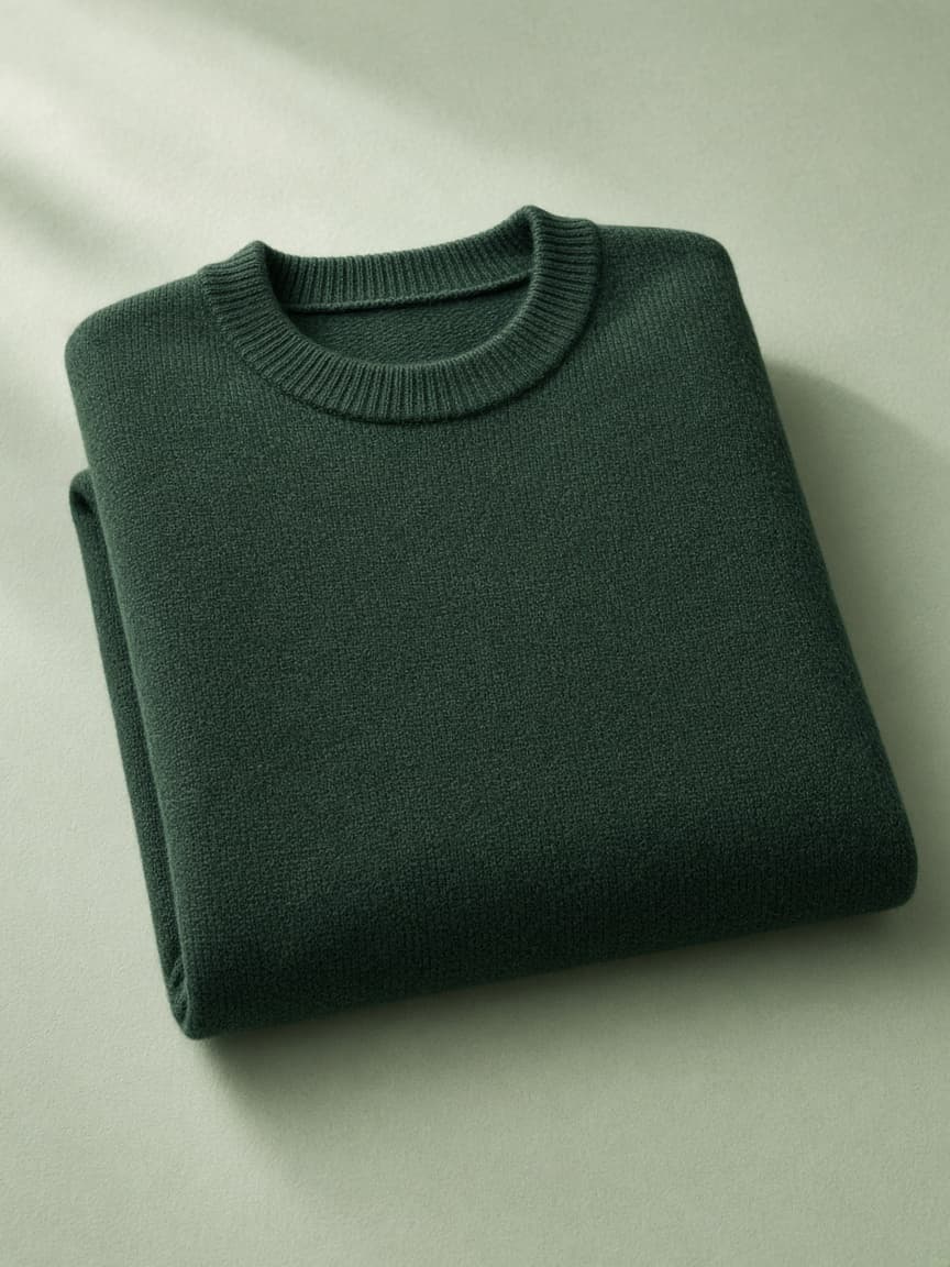 Merino Knit Sweater – front view