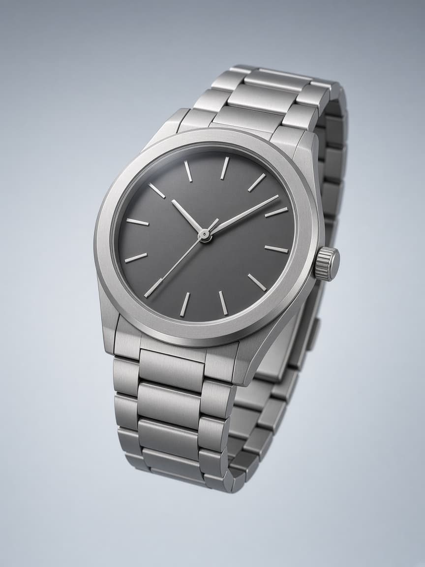 Titanium Watch – front view