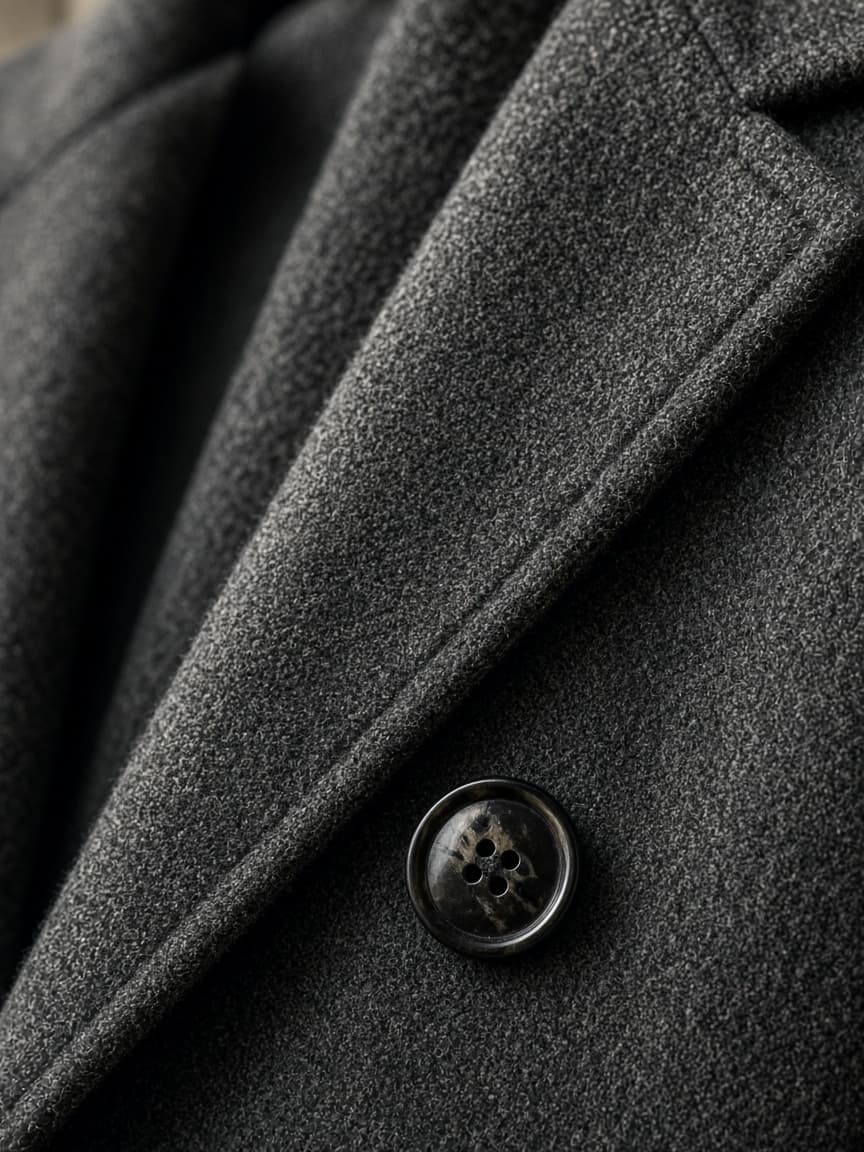 Minimal Wool Overcoat